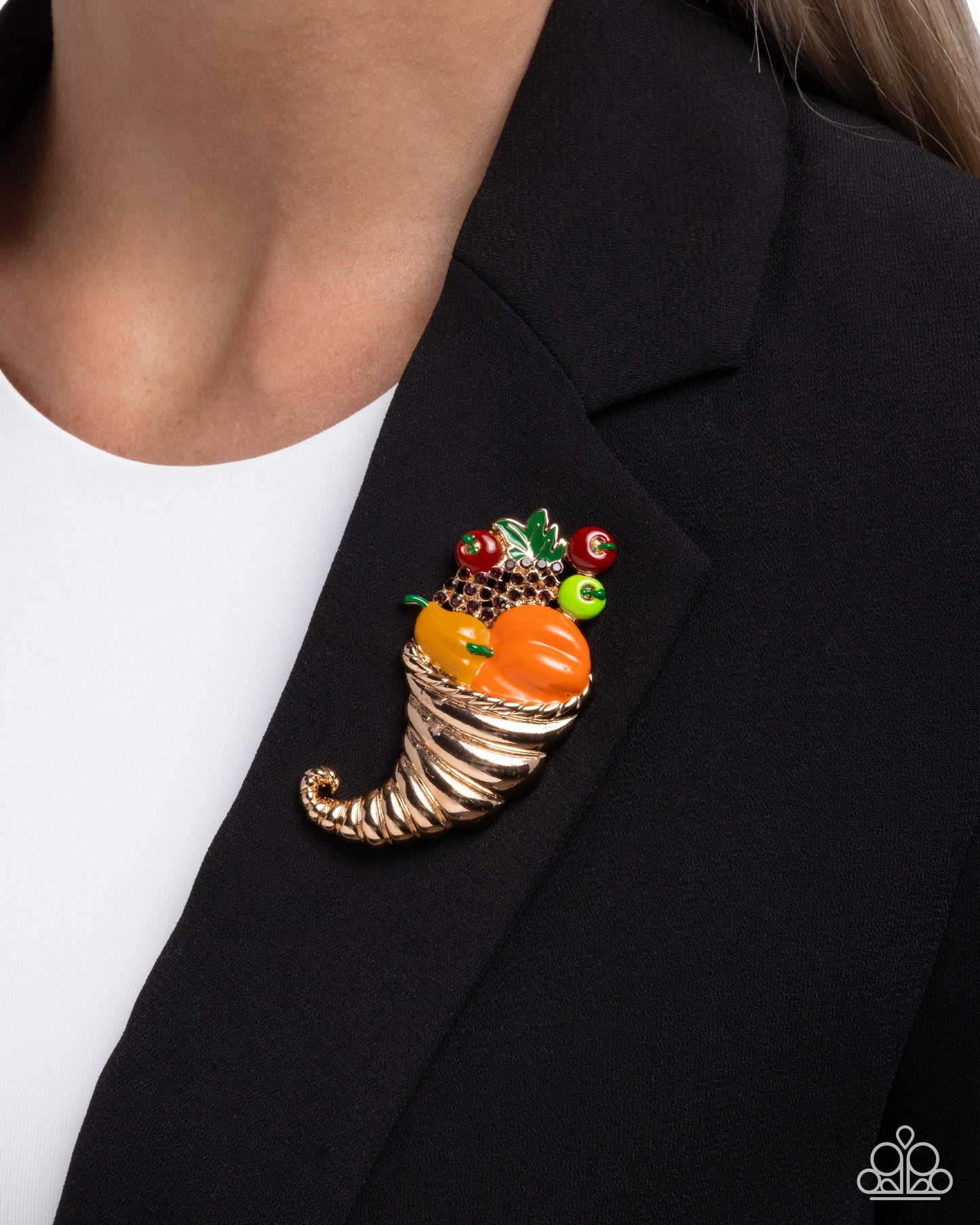*Ordered 10/16* Paparazzi ♥ Cornucopia Chic ♥ Brooch