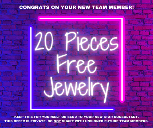 *UNLISTED* New Star Consultant 20 Pieces Free Jewelry