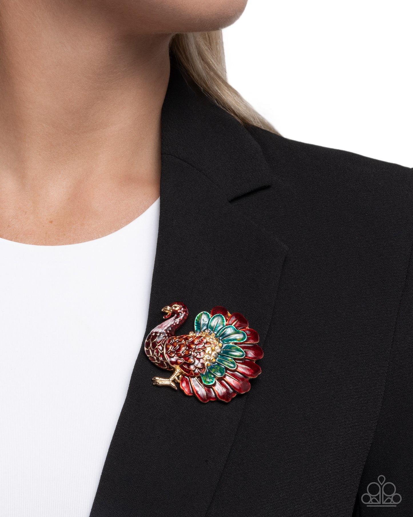 *Ordered 10/23* Paparazzi ♥ Thanksgiving Tenure ♥ Brooch