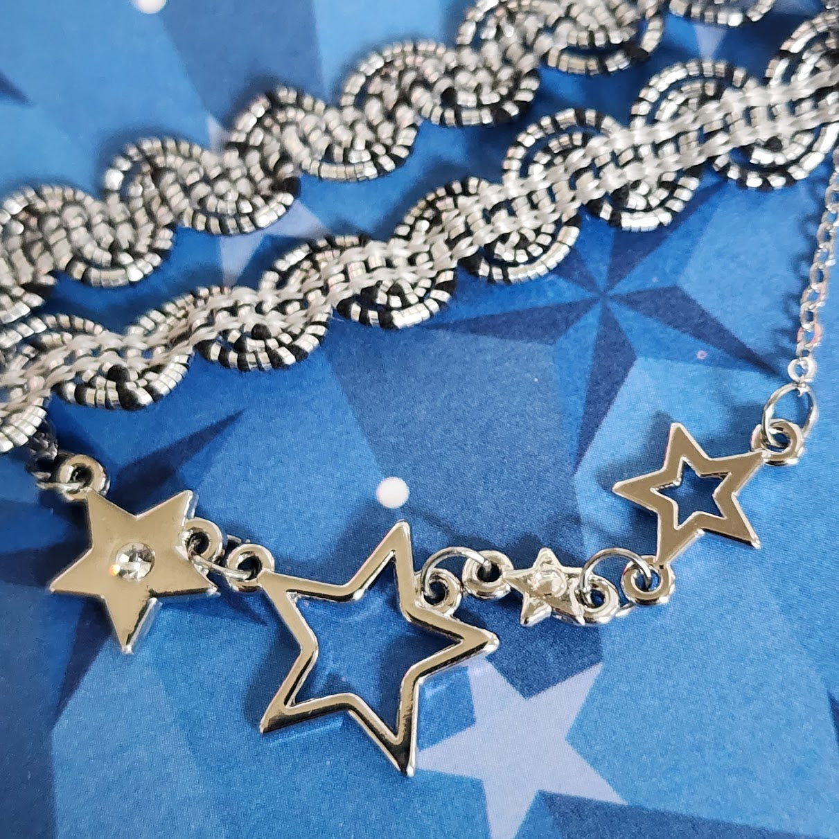 Paparazzi ♥ Proudly Patriotic - White ♥  Necklace