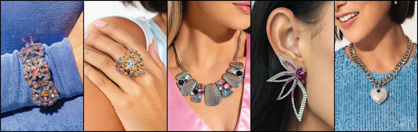 SHIPS NOW Paparazzi ♥ Life of the Party January 2024 (5 pack) ♥