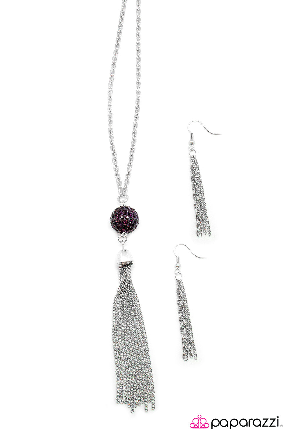 Paparazzi ♥ New Years Eve - Purple ♥  Necklace