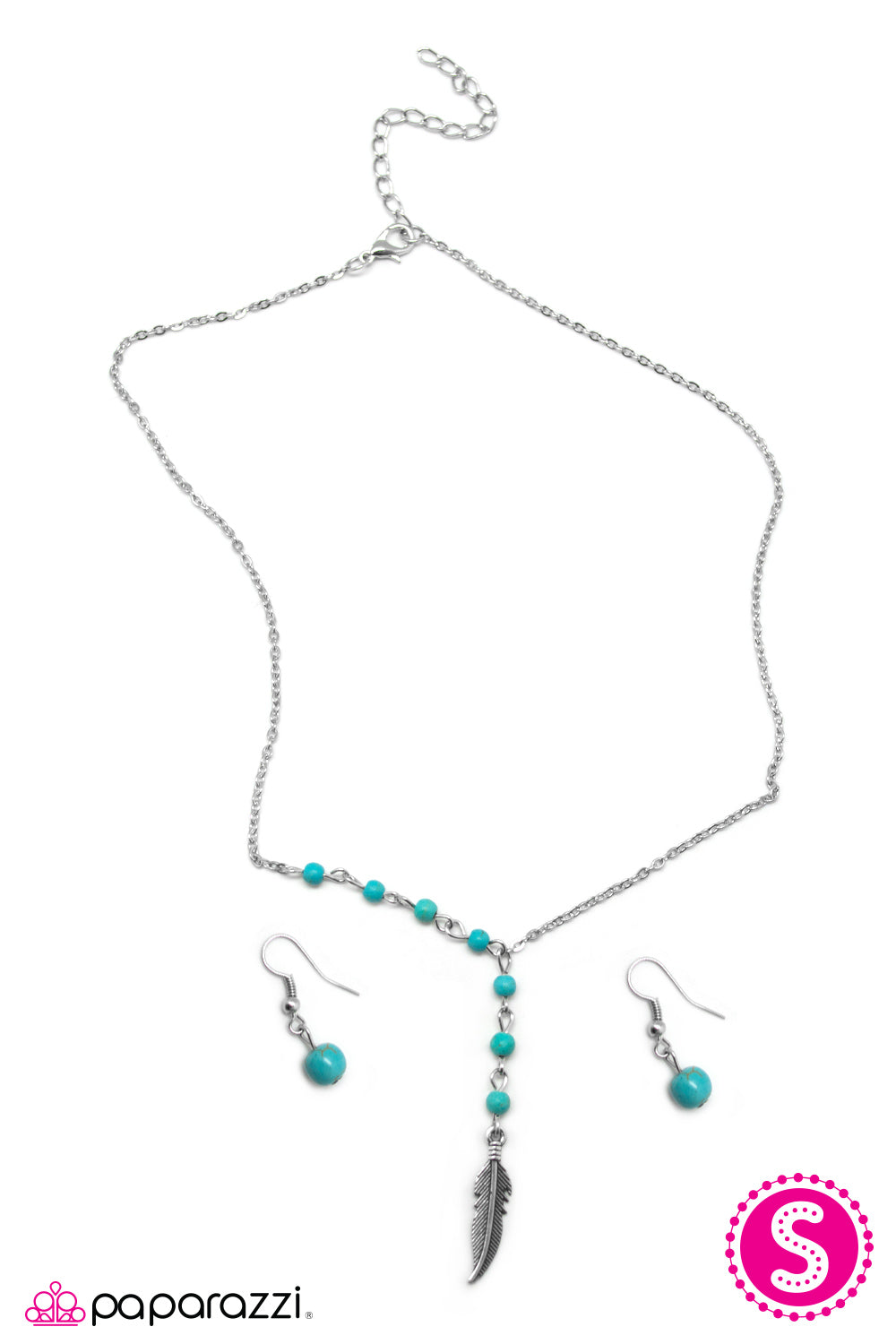 Paparazzi ♥ Leaving The Nest - Blue ♥  Necklace