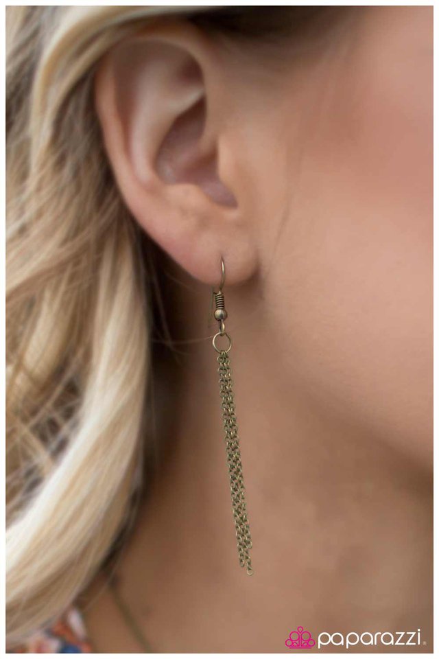 Paparazzi ♥ Root and Branch - Brass ♥ Necklace