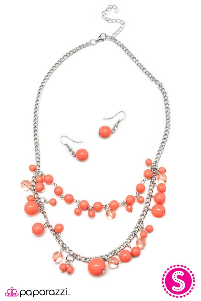 Paparazzi ♥ The Wedding Planner - Orange ♥ Necklace