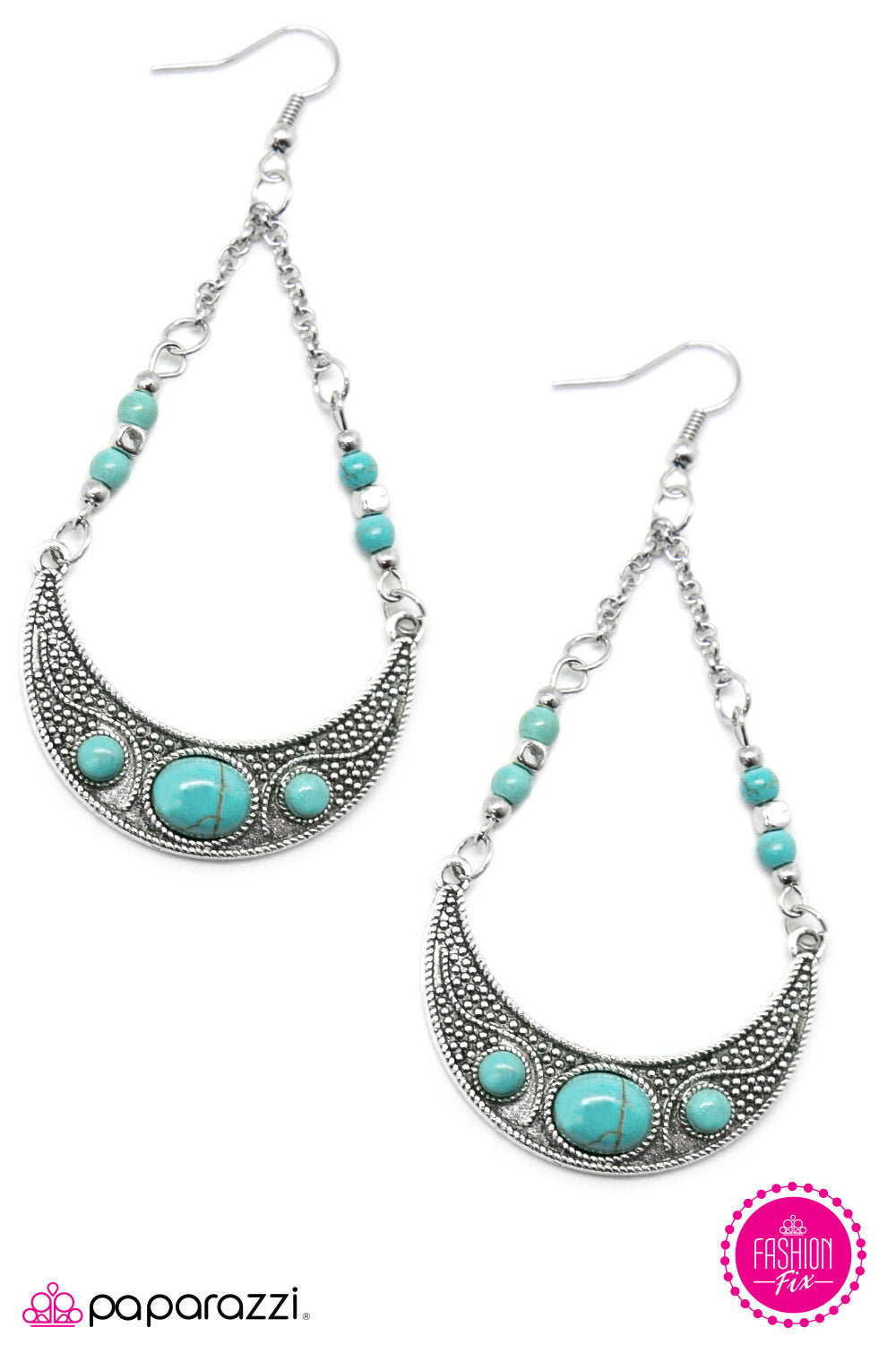 Paparazzi ♥ Not A Moment Too MOON ♥  Earrings