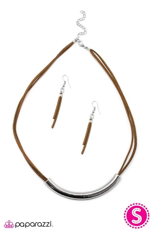 Paparazzi ♥ Pacific Crest Trail - Brown ♥ Necklace