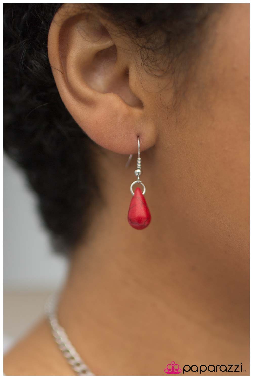 Paparazzi ♥ Daredevil - Red ♥  Necklace