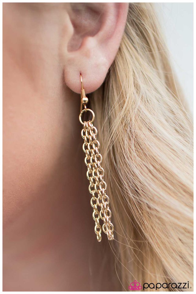 Paparazzi ♥ All INTENSE and Purposes - Yellow ♥ Necklace