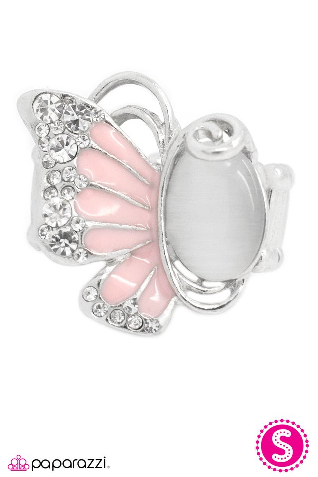 Paparazzi ♥ Fly Away Home - Pink ♥ Ring