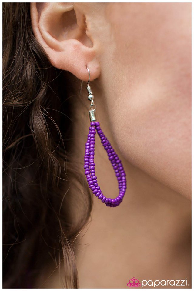 Paparazzi ♥ Time To Tango - Purple ♥ Necklace