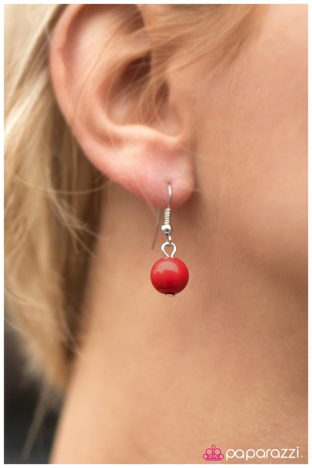 Paparazzi ♥ Its a Date! - Red ♥ Necklace