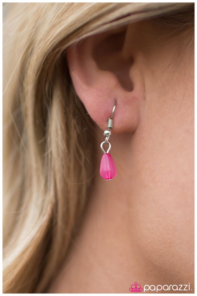 Paparazzi ♥ Best Wishes - Pink ♥ Necklace