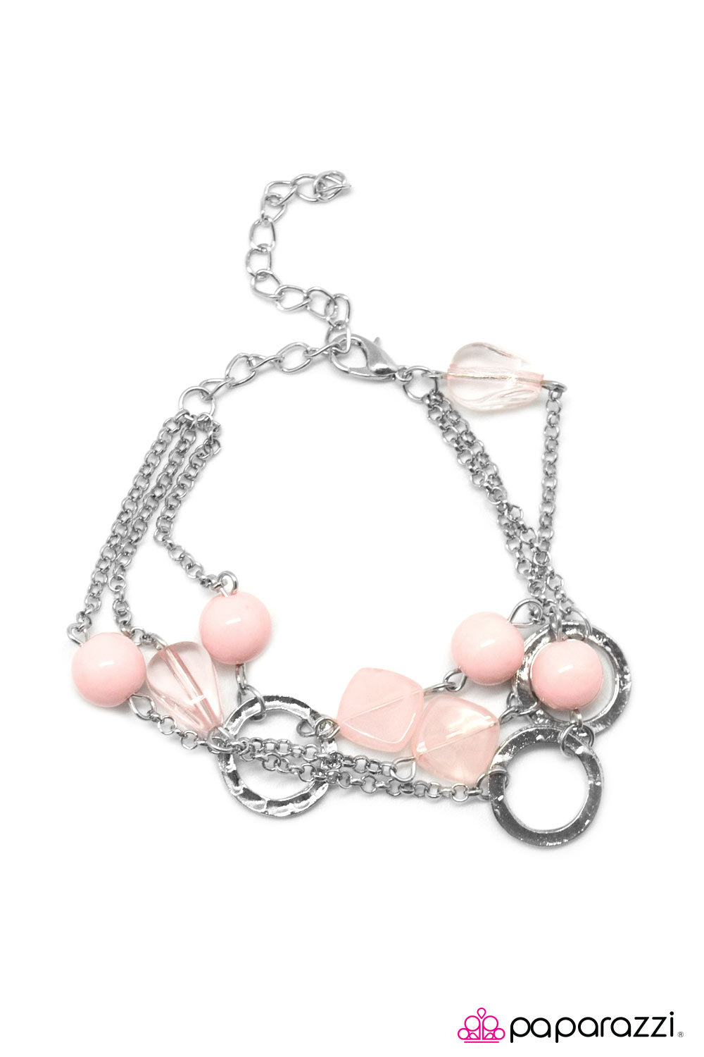Paparazzi ♥ In The Glow - Pink ♥  Bracelet