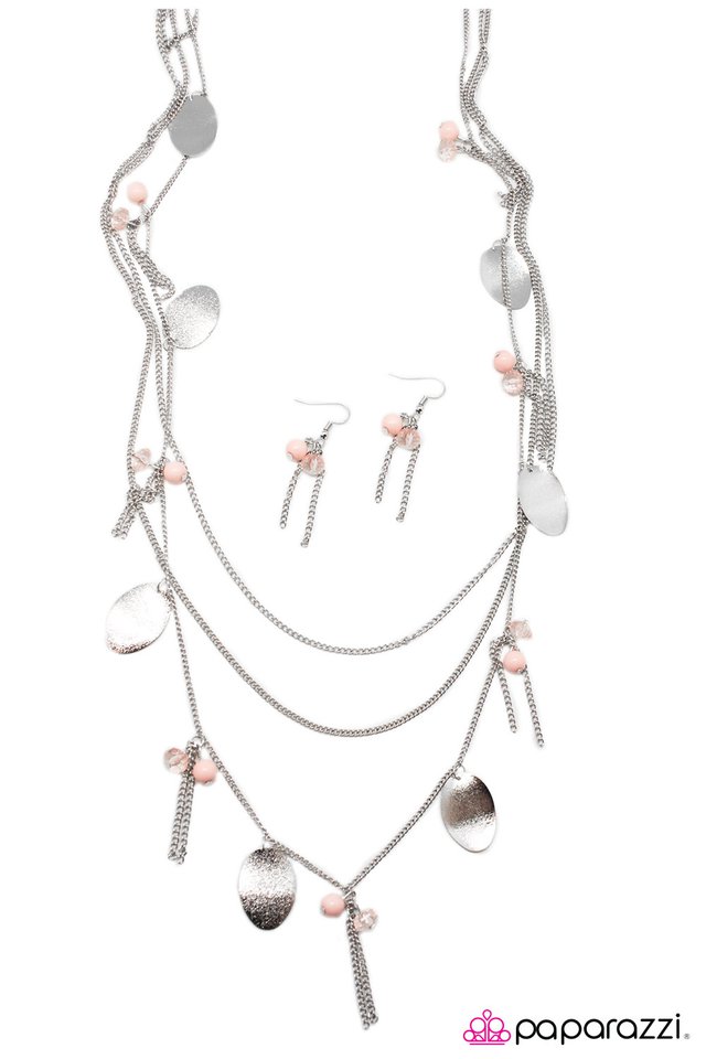 Paparazzi ♥ The Little Mermaid - Pink ♥ Necklace