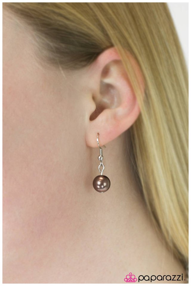 Paparazzi ♥ Key Player - Brown ♥ Necklace