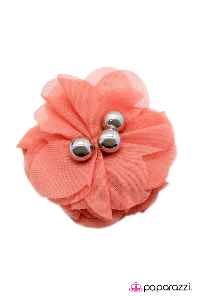 Paparazzi ♥ Summer Haven - Orange ♥ Hair Clip
