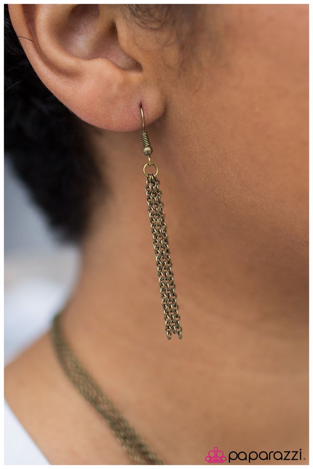 Paparazzi ♥ TRI-bal Style - Blue ♥ Necklace