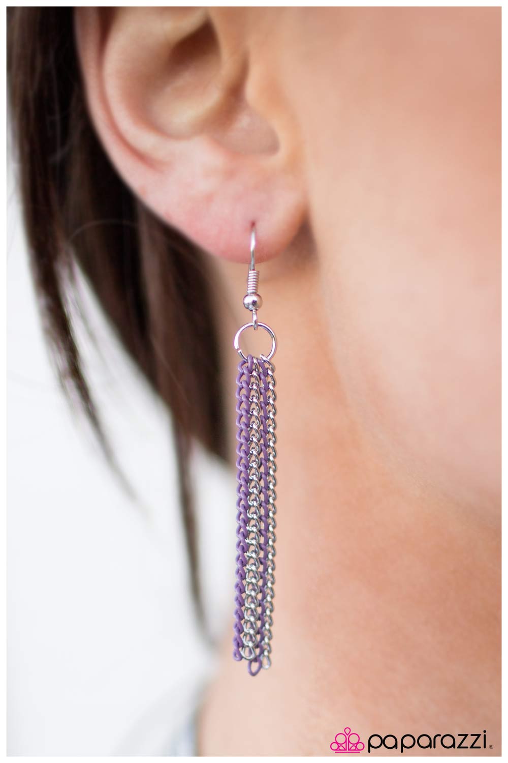 Paparazzi ♥ No CHAIN, No Gain - Purple ♥  Necklace