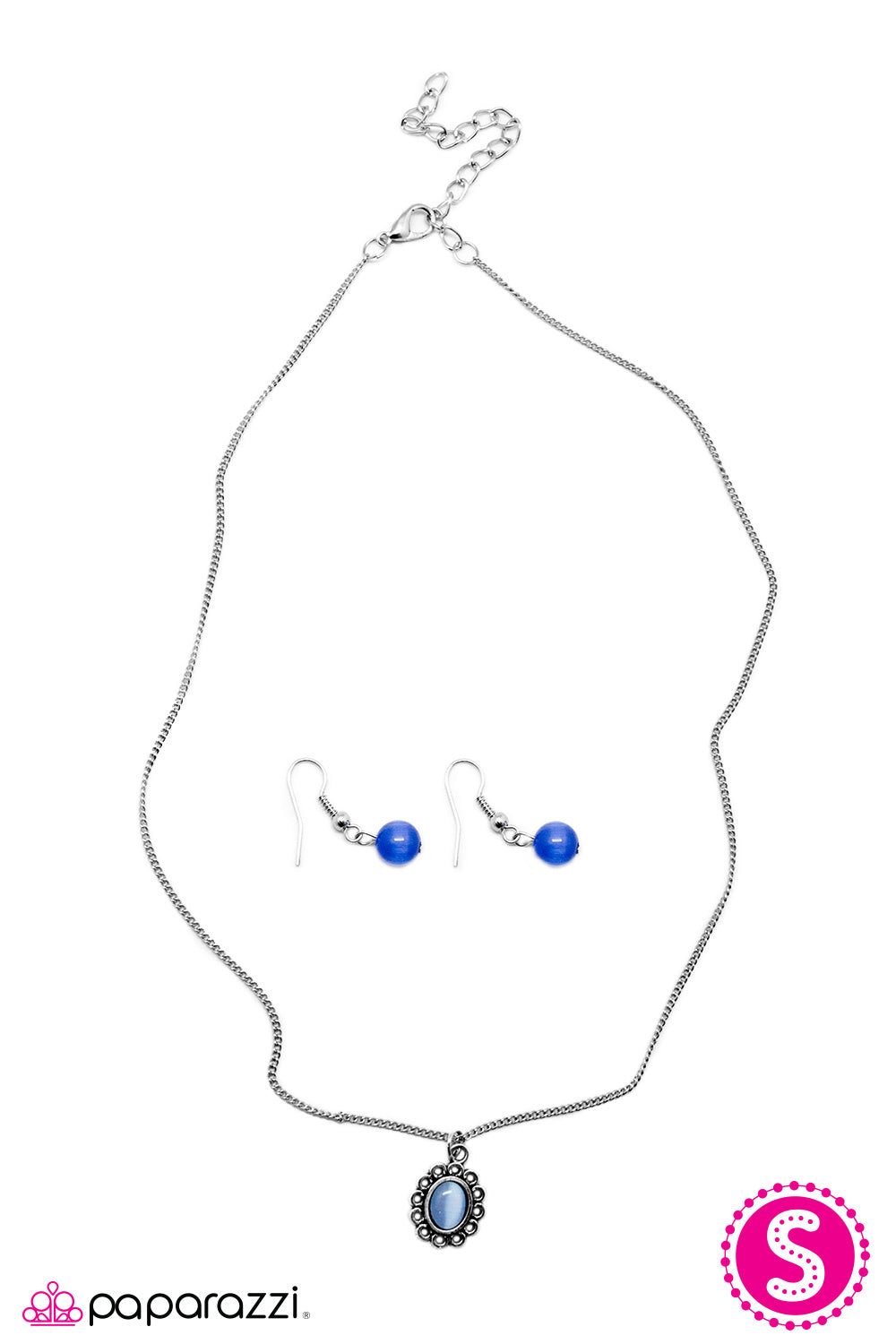 Paparazzi ♥ Modest Of Them All - Blue ♥  Necklace