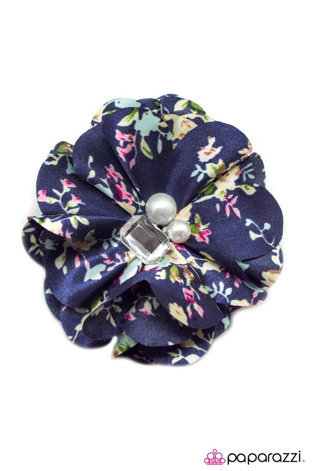 Paparazzi ♥ Just Be Merry - Blue ♥ Hair Clip