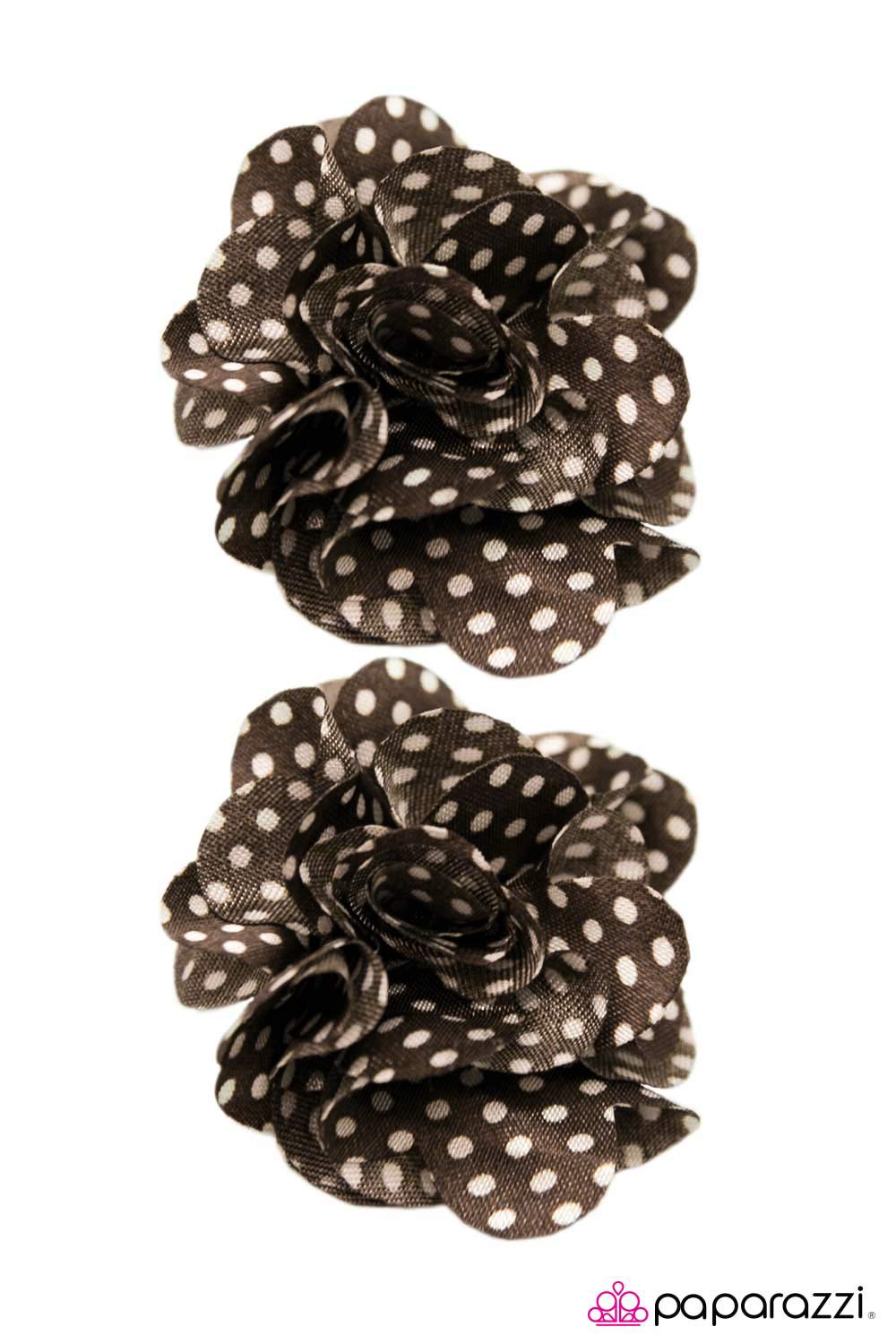 Paparazzi ♥ Cutest Couple - Brown ♥  Hair Clip