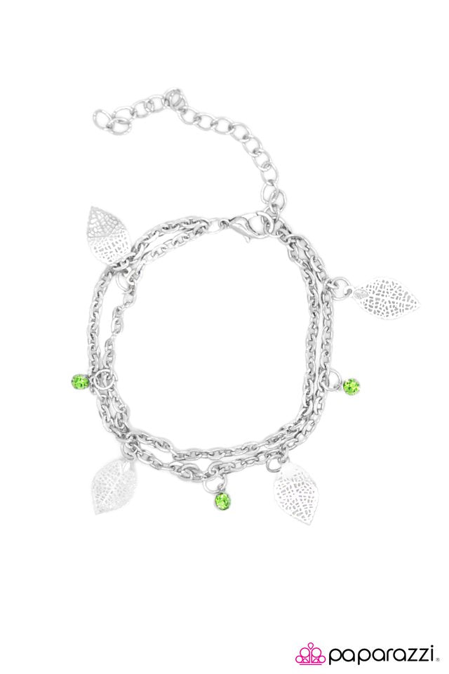 Paparazzi ♥ You Better BeLEAF It - Green ♥ Bracelet