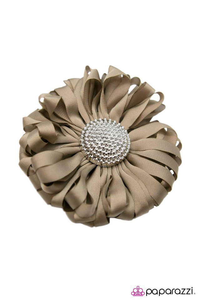 Paparazzi ♥ Welcome to Broadway - Brown ♥ Hair Clip