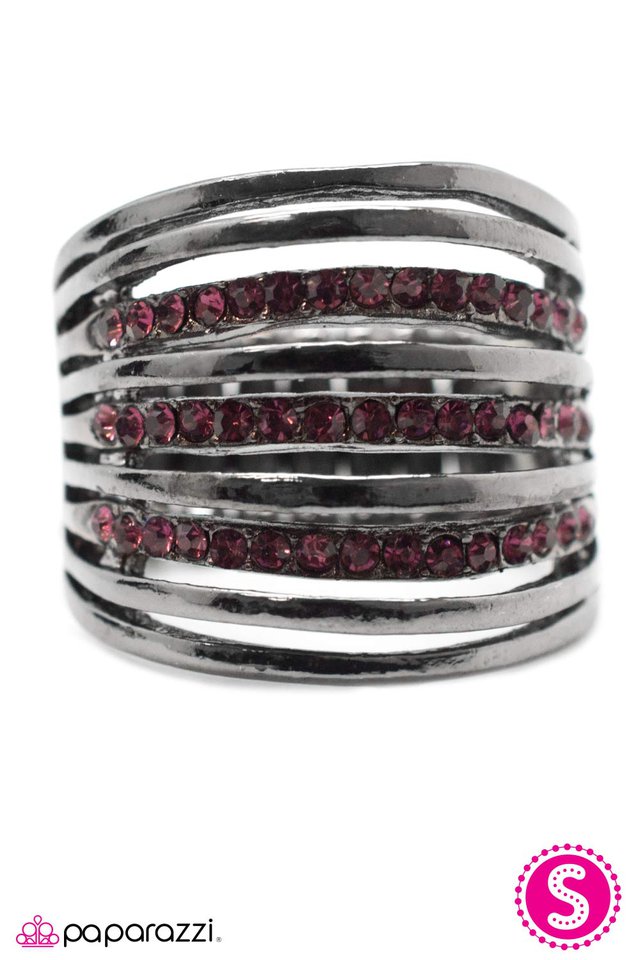 Paparazzi ♥ My Knight In Shining Armor - Purple ♥ Ring