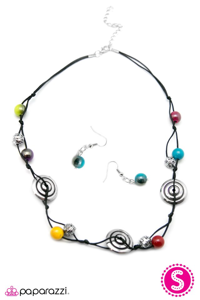 Paparazzi ♥ Take Aim - Multi ♥ Necklace