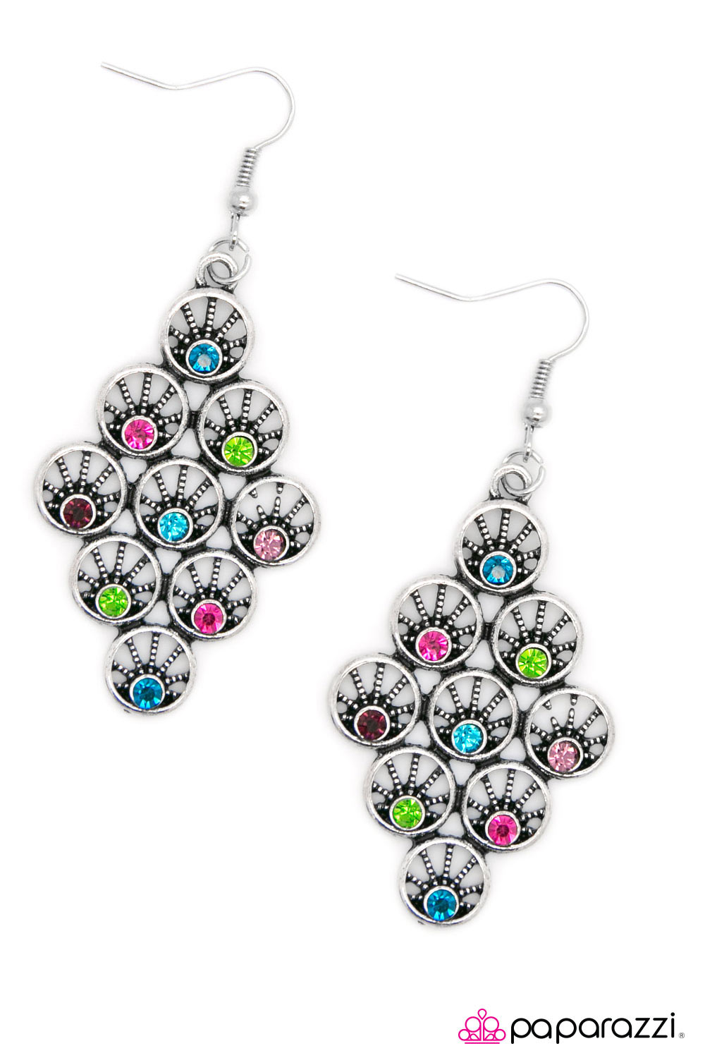 Paparazzi ♥ The Light Show - Multi ♥  Earrings