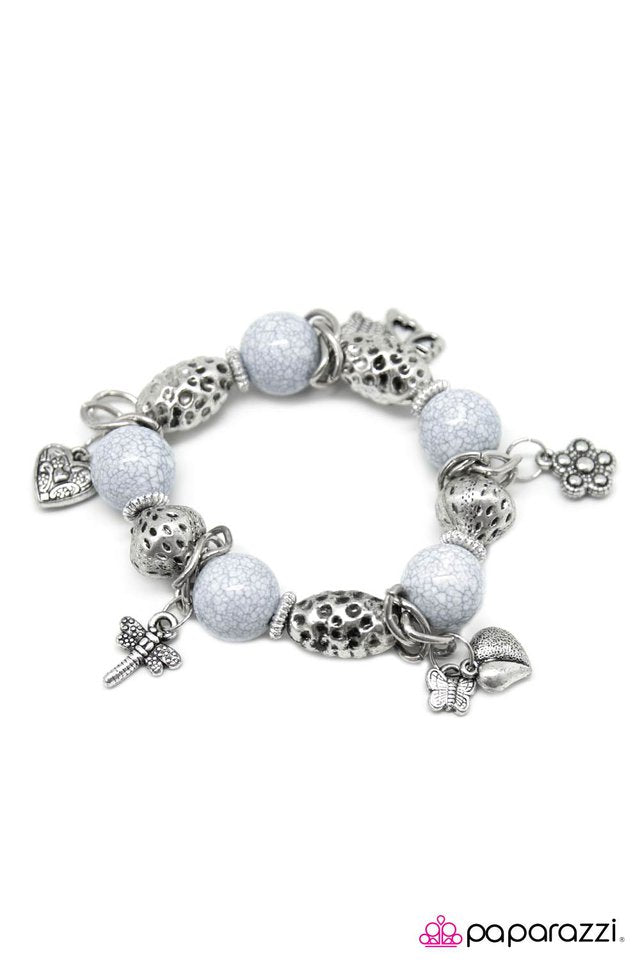 Paparazzi ♥ Come To Think Of It... - White ♥ Bracelet