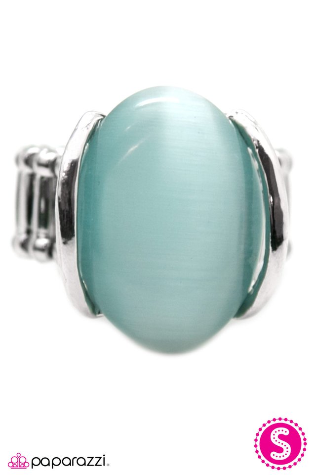 Paparazzi ♥ Shoot For The Moon - Blue ♥ Ring