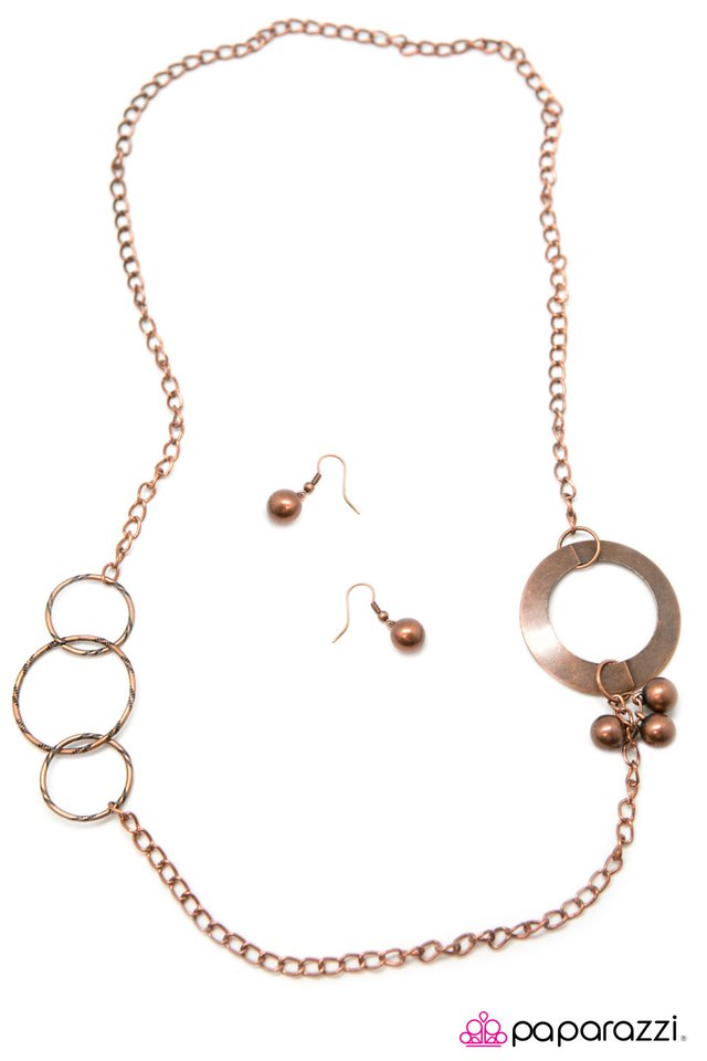 Paparazzi ♥ Solo Act - Copper ♥ Necklace