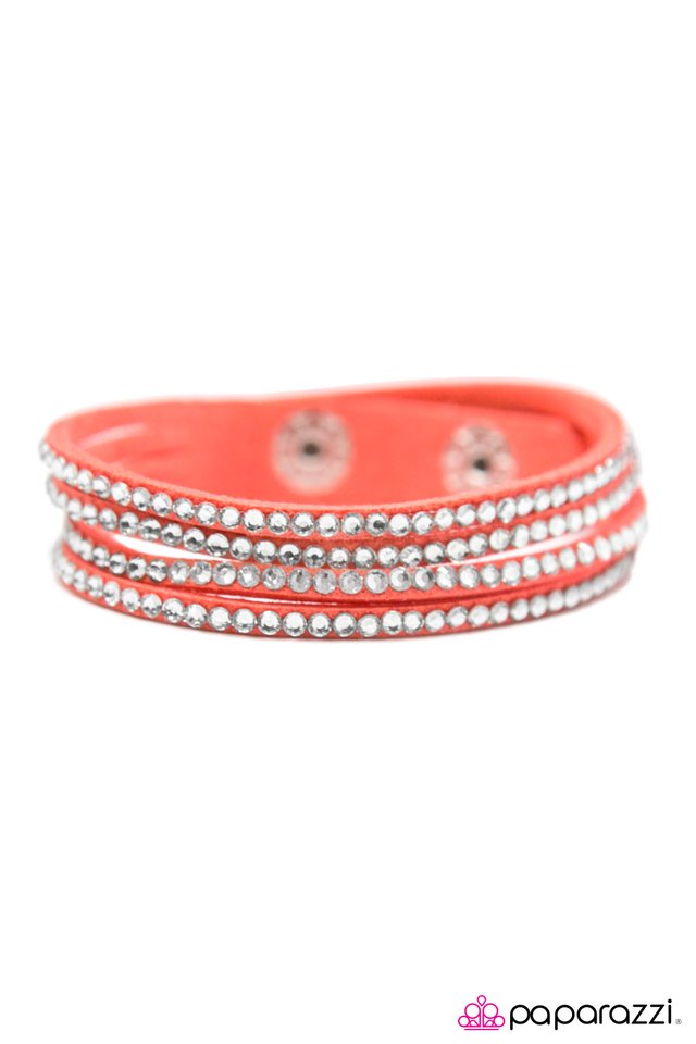 Paparazzi ♥ Killer Queen - Orange ♥ Bracelet