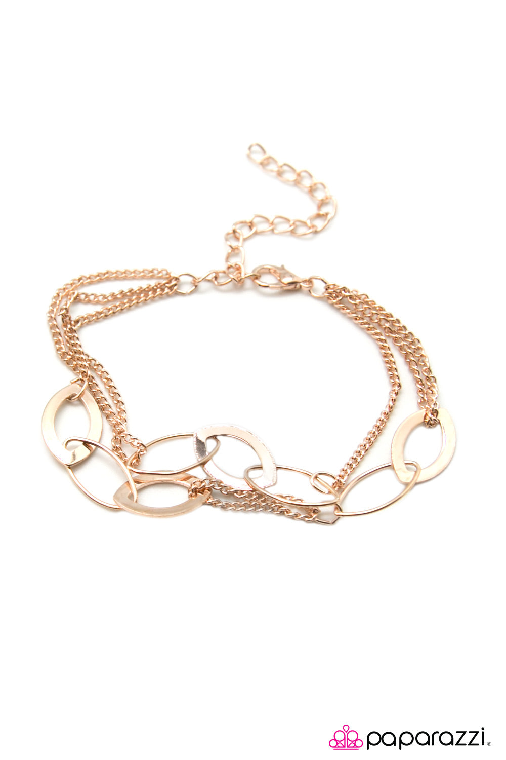 Paparazzi ♥ Without A Trace - Rose Gold ♥  Bracelet
