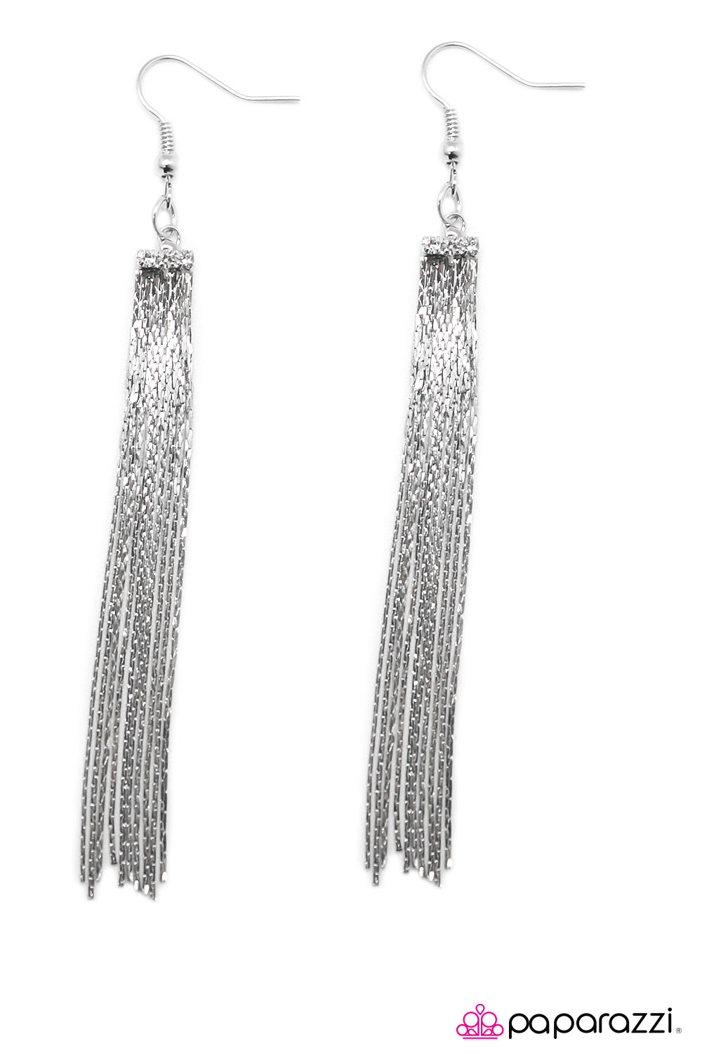 Paparazzi ♥ Night At The Oscars - White ♥  Earrings