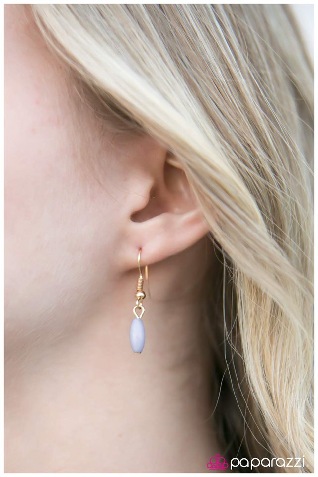 Paparazzi ♥ A Double Shot - Gold ♥ Necklace