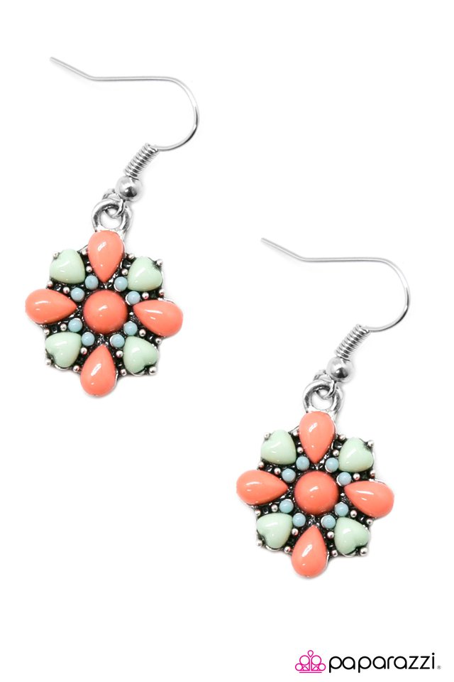 Paparazzi ♥ My Little Flower - Multi ♥ Earrings