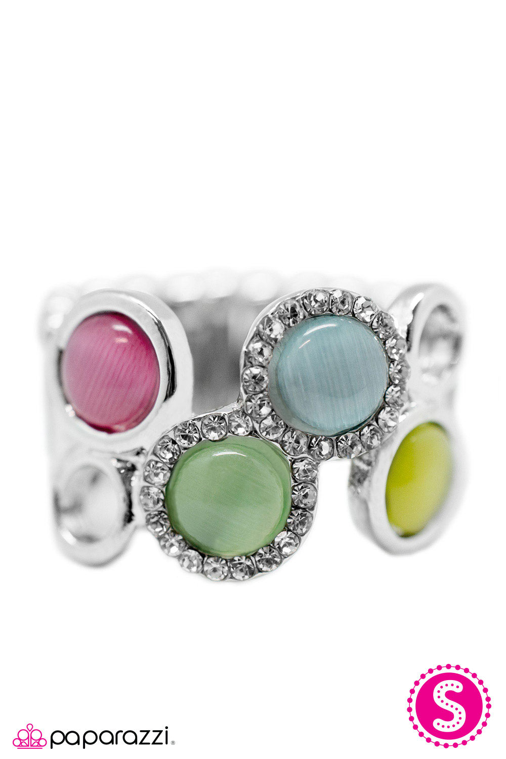 Paparazzi ♥ Pour The Bubbly! - Multi ♥  Ring