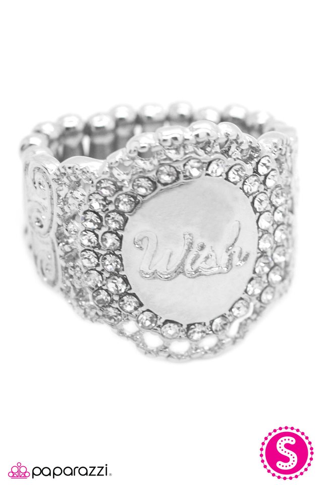 Paparazzi ♥ Wishin and Hopin - White ♥ Ring