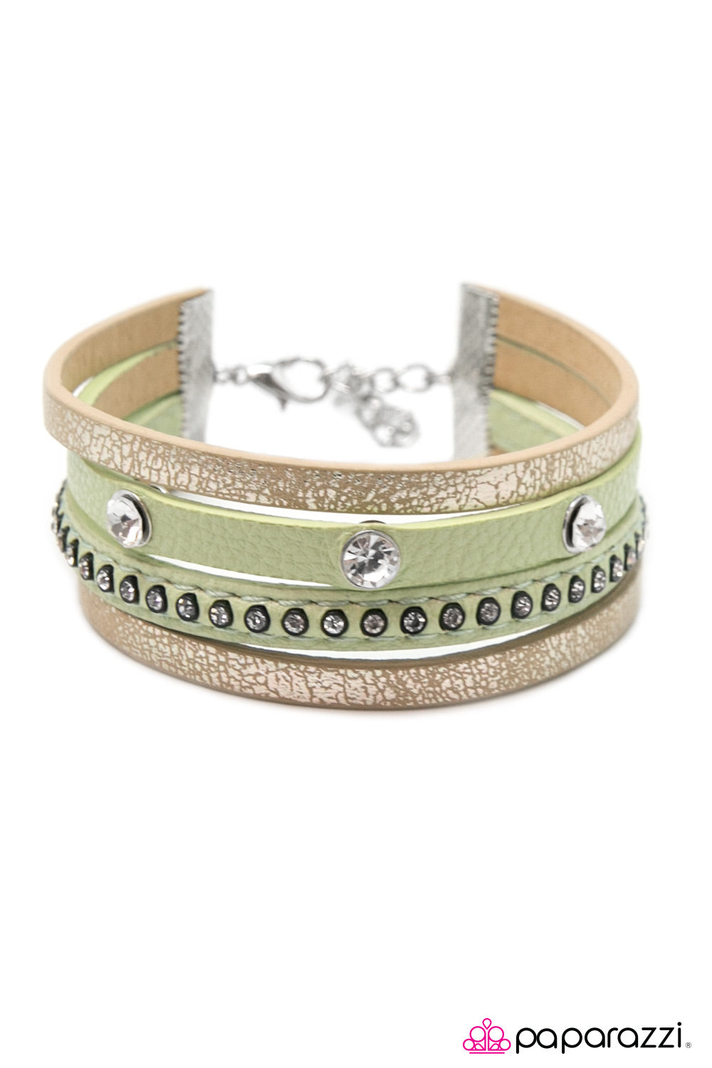 Paparazzi ♥ The Wimbledon - Green ♥  Bracelet