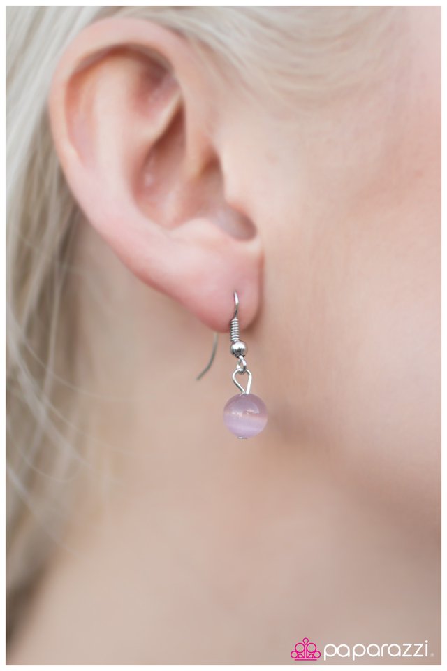 Paparazzi ♥ Modest Of Them All - Purple ♥ Necklace