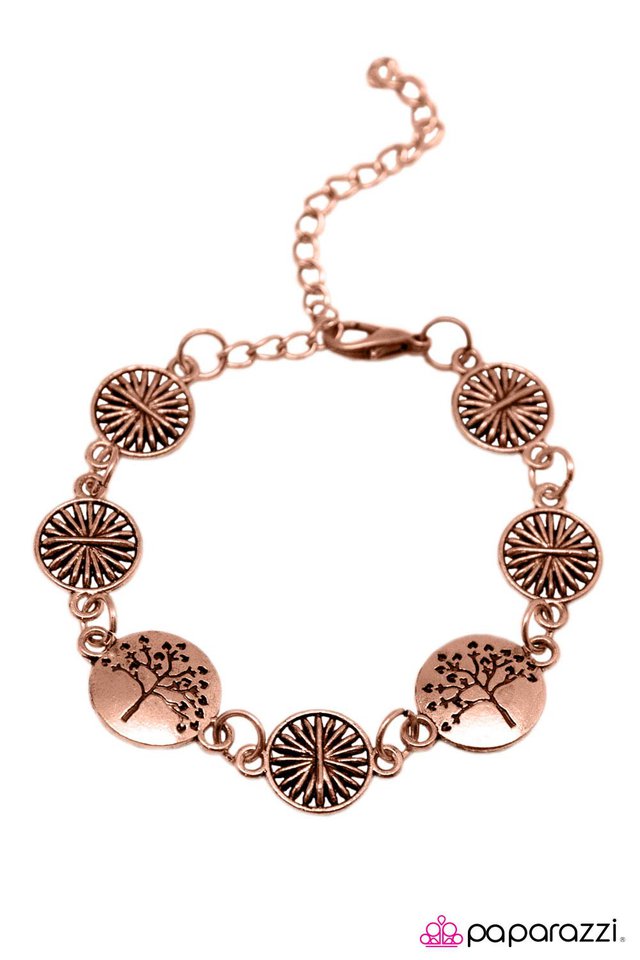 Paparazzi ♥ A Walk Outside - Copper ♥ Bracelet