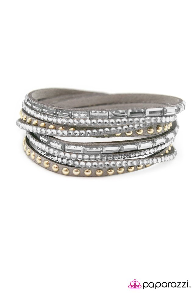 Paparazzi ♥ Stick It To The Man! - Silver ♥ Bracelet