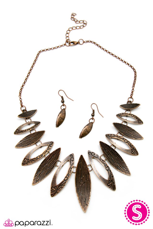 Paparazzi ♥ The Congo - Copper ♥ Necklace