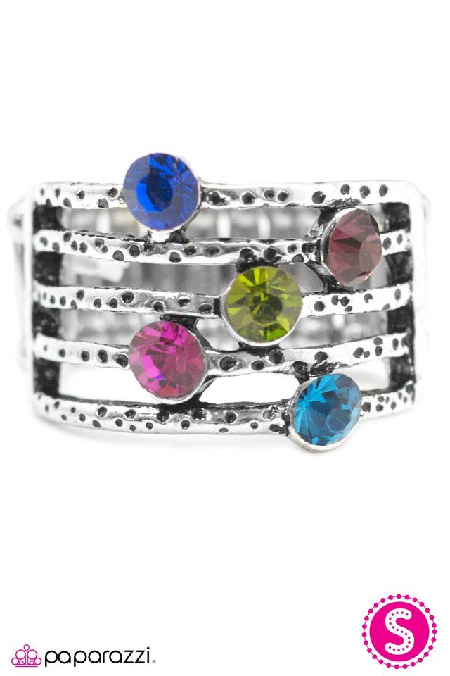 Paparazzi ♥ Offbeat - Blue ♥ Ring