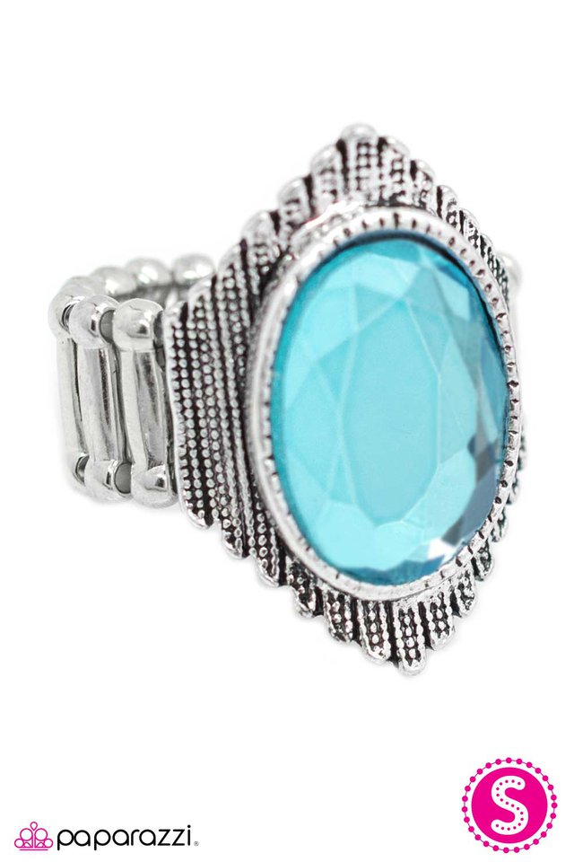 Paparazzi ♥ High Voltage - Blue ♥ Ring