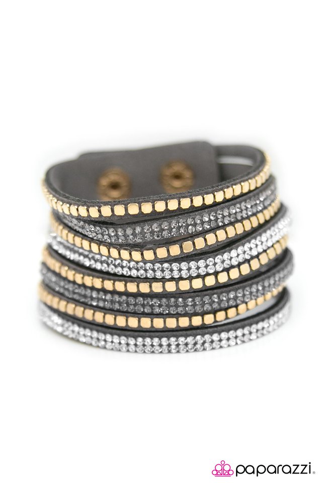 Paparazzi ♥ Fight Night - Silver ♥ Bracelet