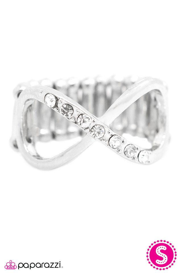 Paparazzi ♥ Forever and Ever - White ♥ Ring